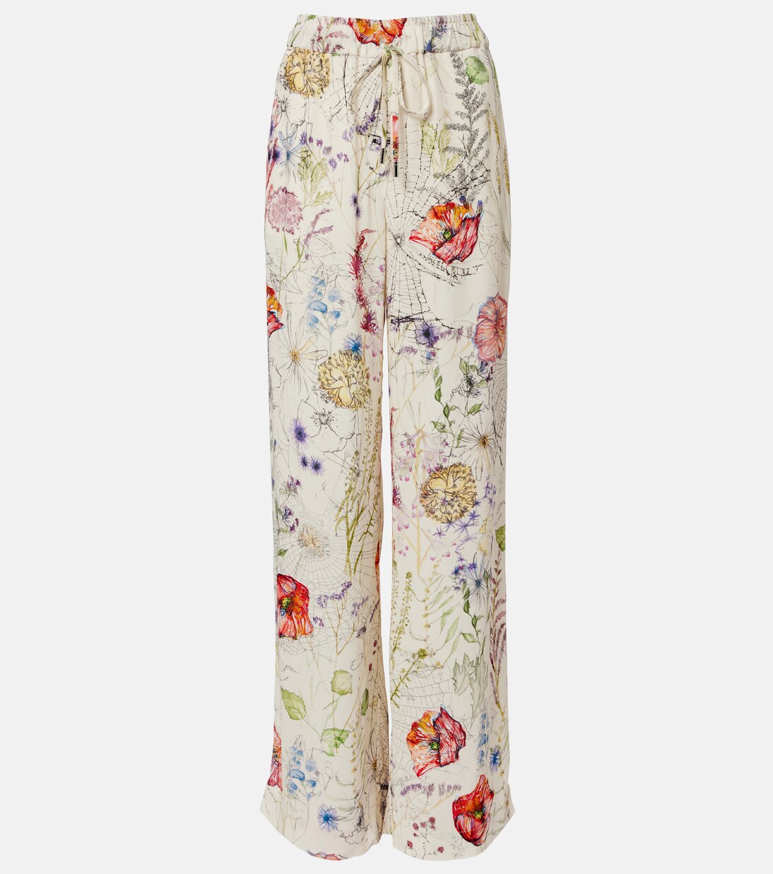 Meadow palazzo pants | McQueen