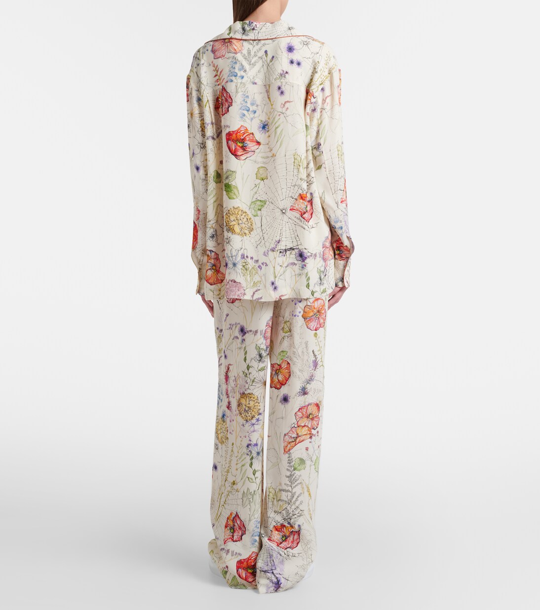 Meadow palazzo pants | McQueen