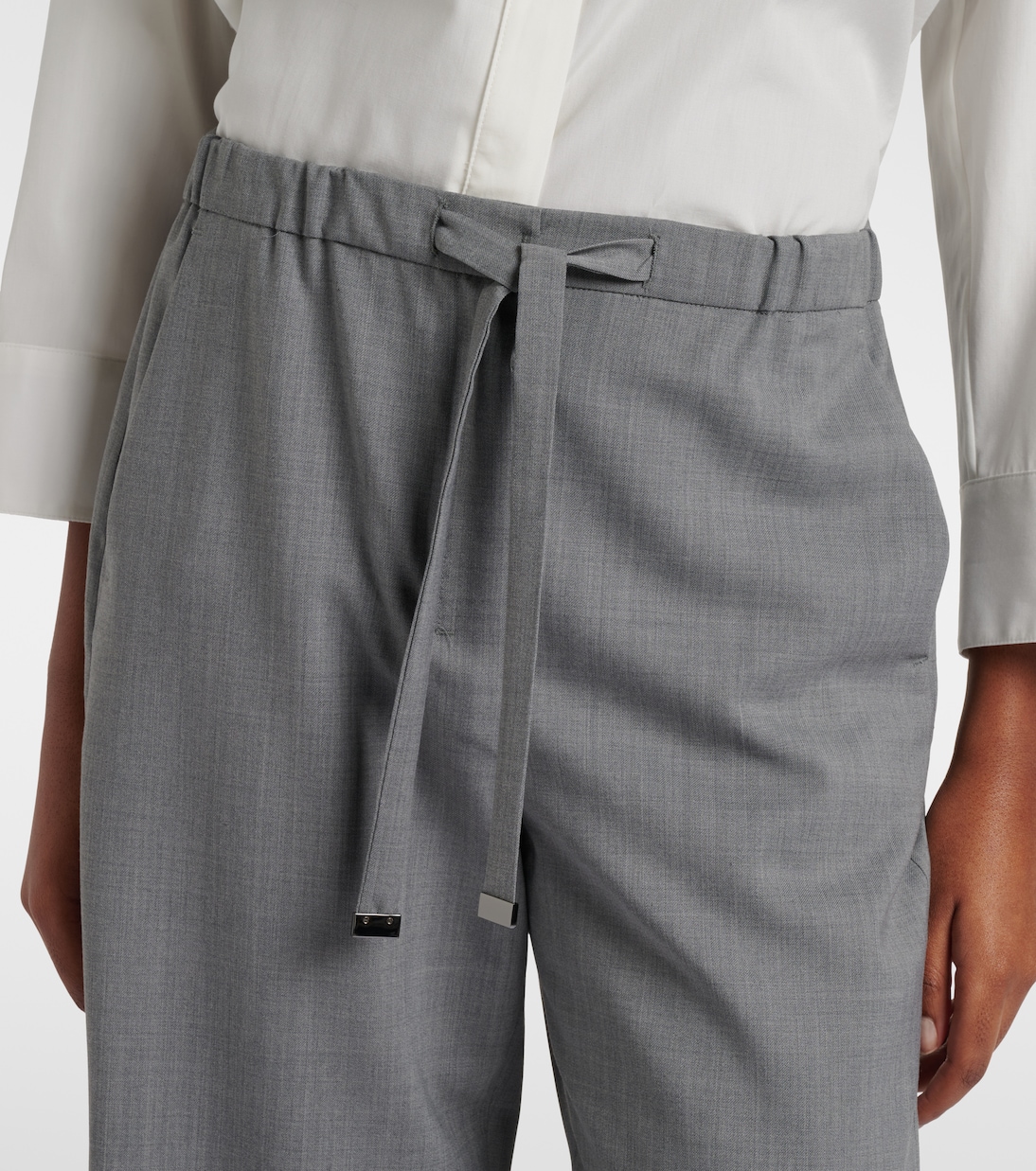 Baia wool-blend wide-leg pants | 'S Max Mara