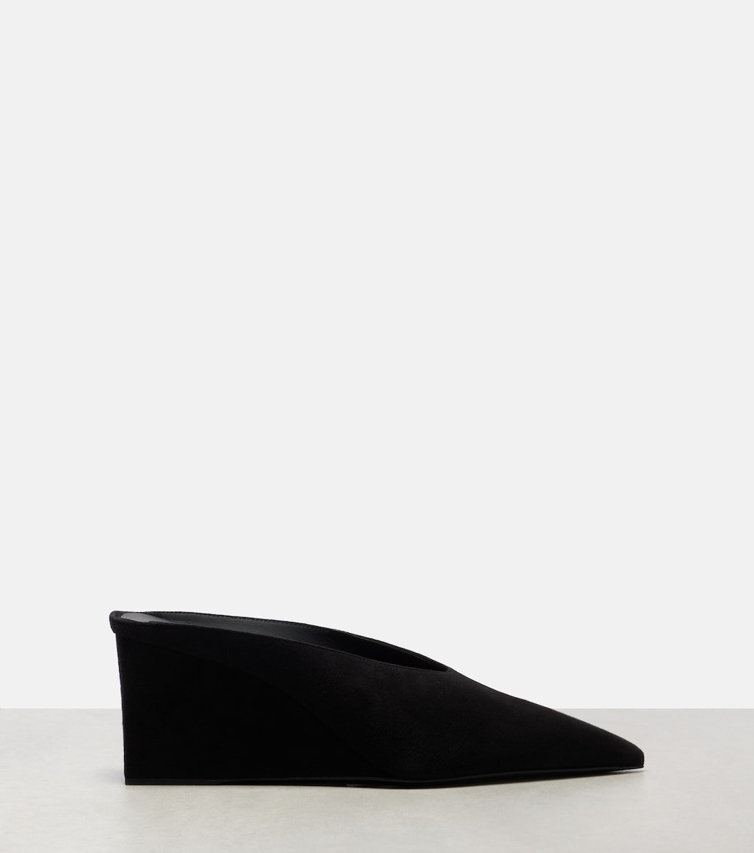 Cube 75 suede wedge mules | Alaïa