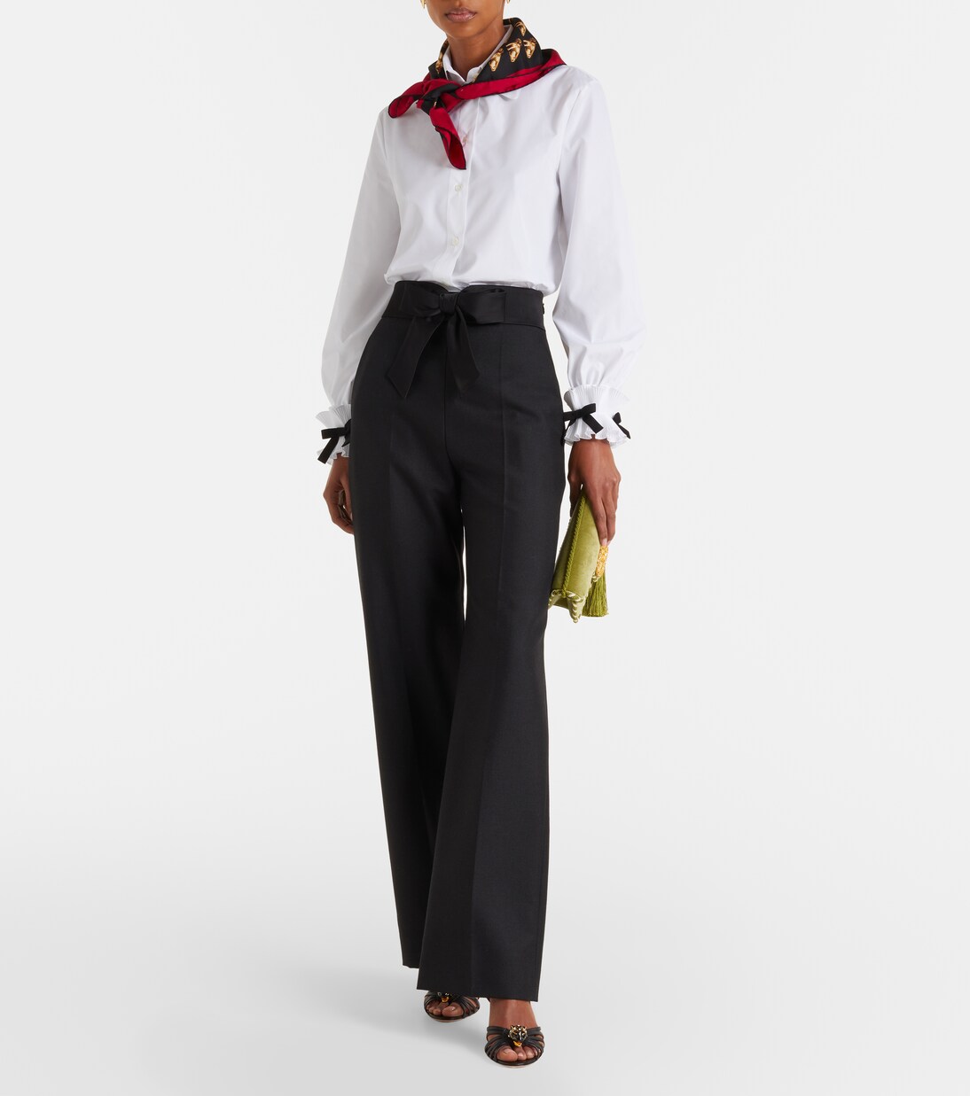 Pas De Chat 85 embellished leather sandals | Valentino Garavani