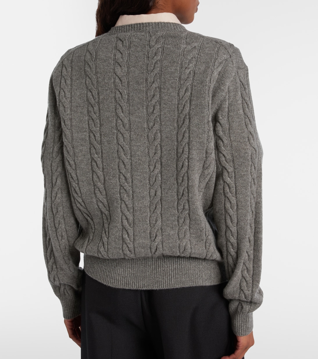 Cedar cable-knit cashmere sweater | Loro Piana
