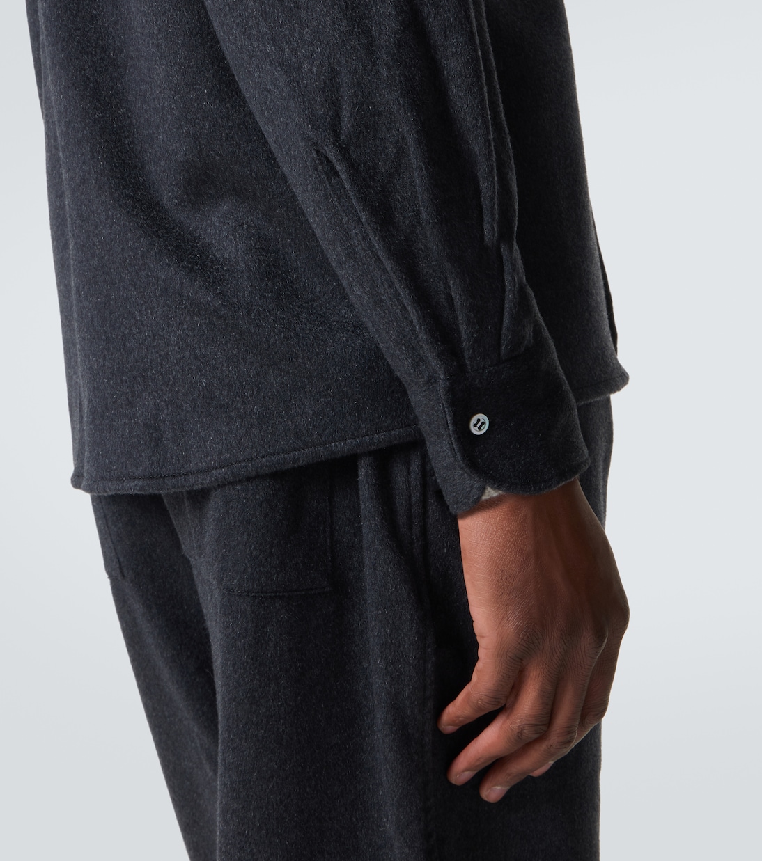 Hemdjacke aus Kaschmir | Saman Amel