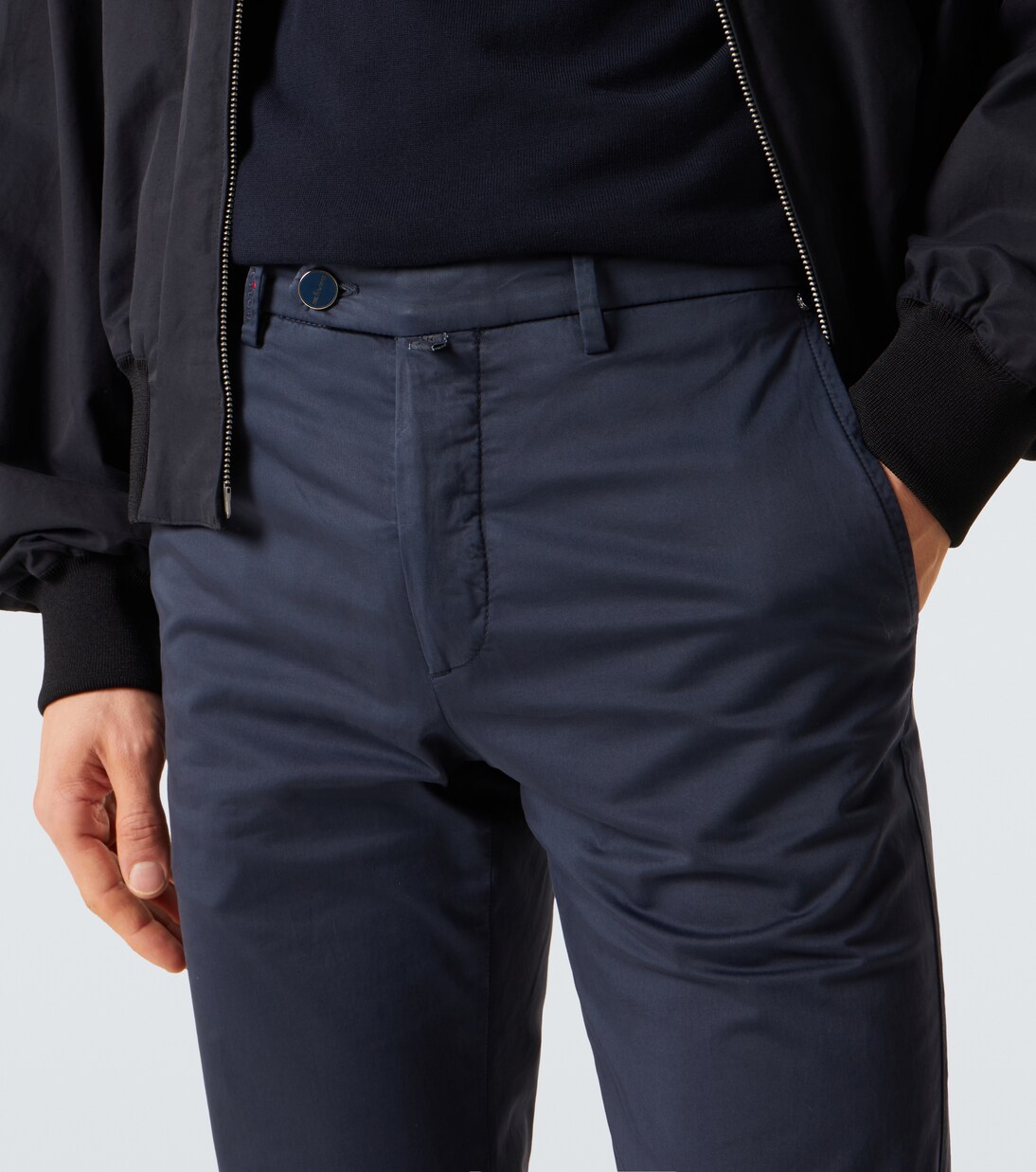 Cotton-blend chinos | Kiton