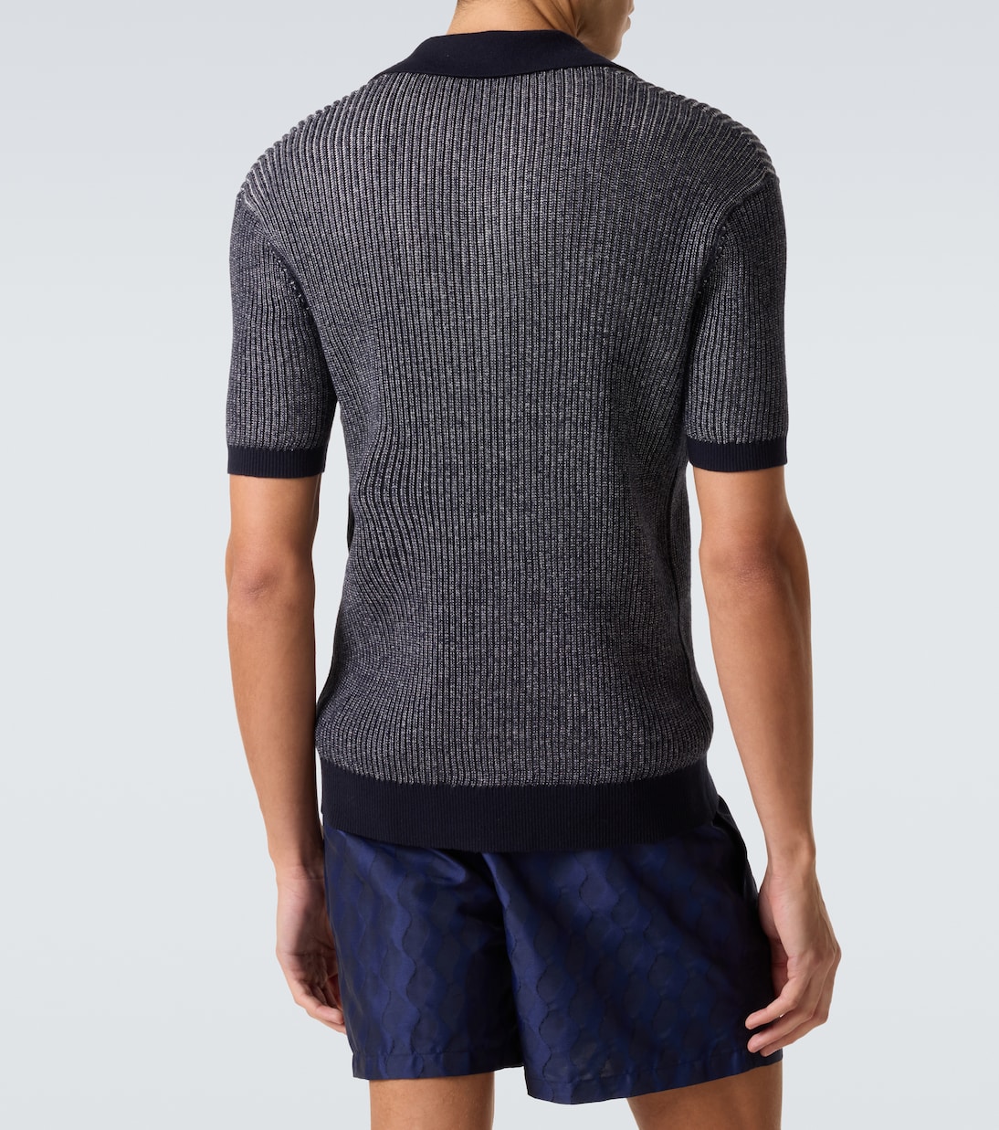 Rino cotton and cashmere polo shirt | Frescobol Carioca