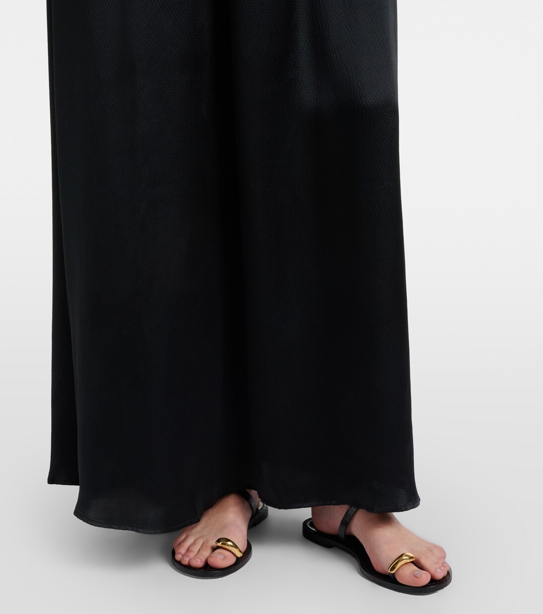 Meteora silk satin maxi dress | Heidi Klein