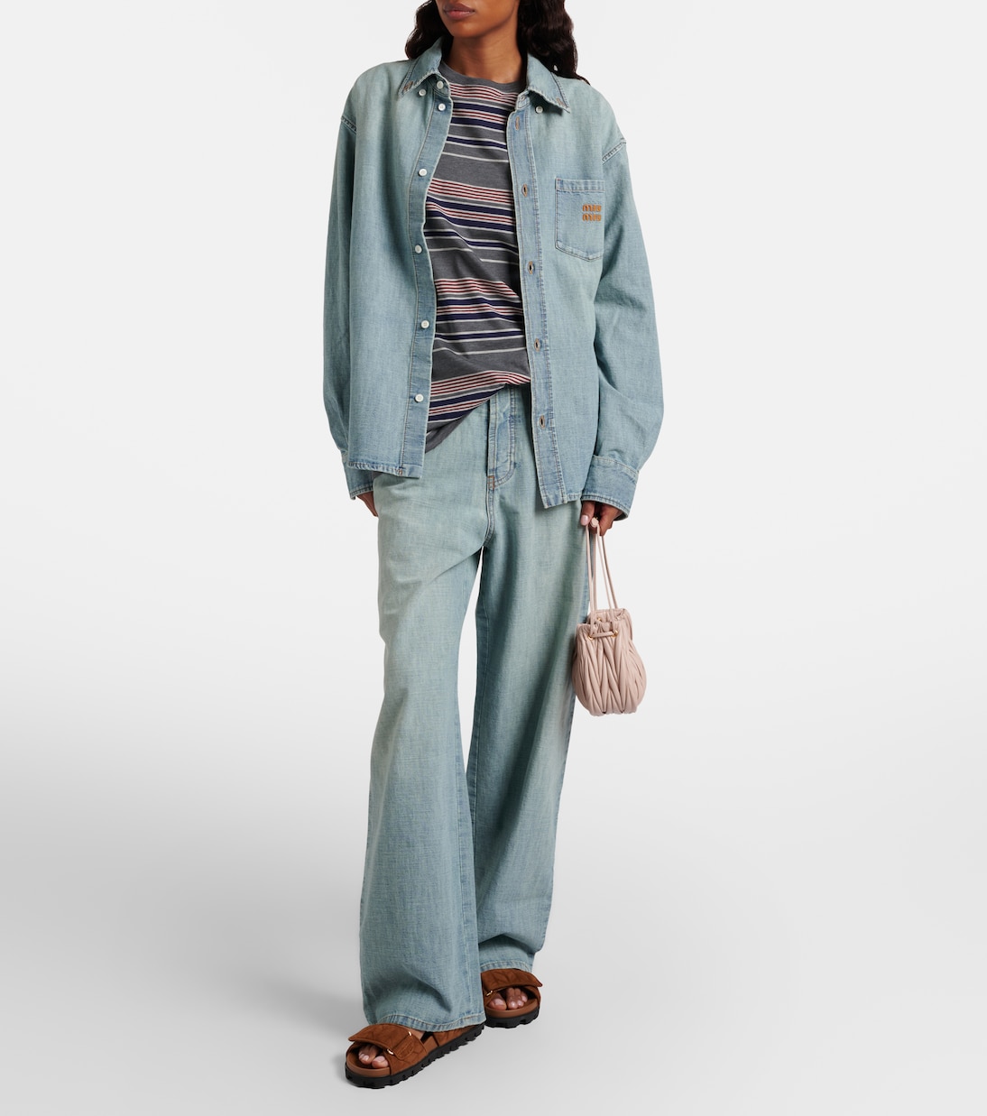 x New Balance 530 SL suede sneakers | Miu Miu