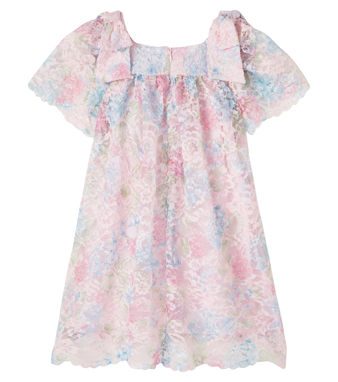 Bow-detail lace dress | Patachou