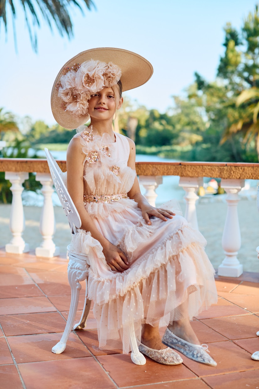 Robe en tulle à sequins | Patachou