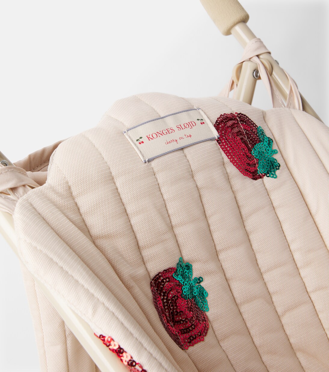 Sequined doll stroller | Konges Sløjd