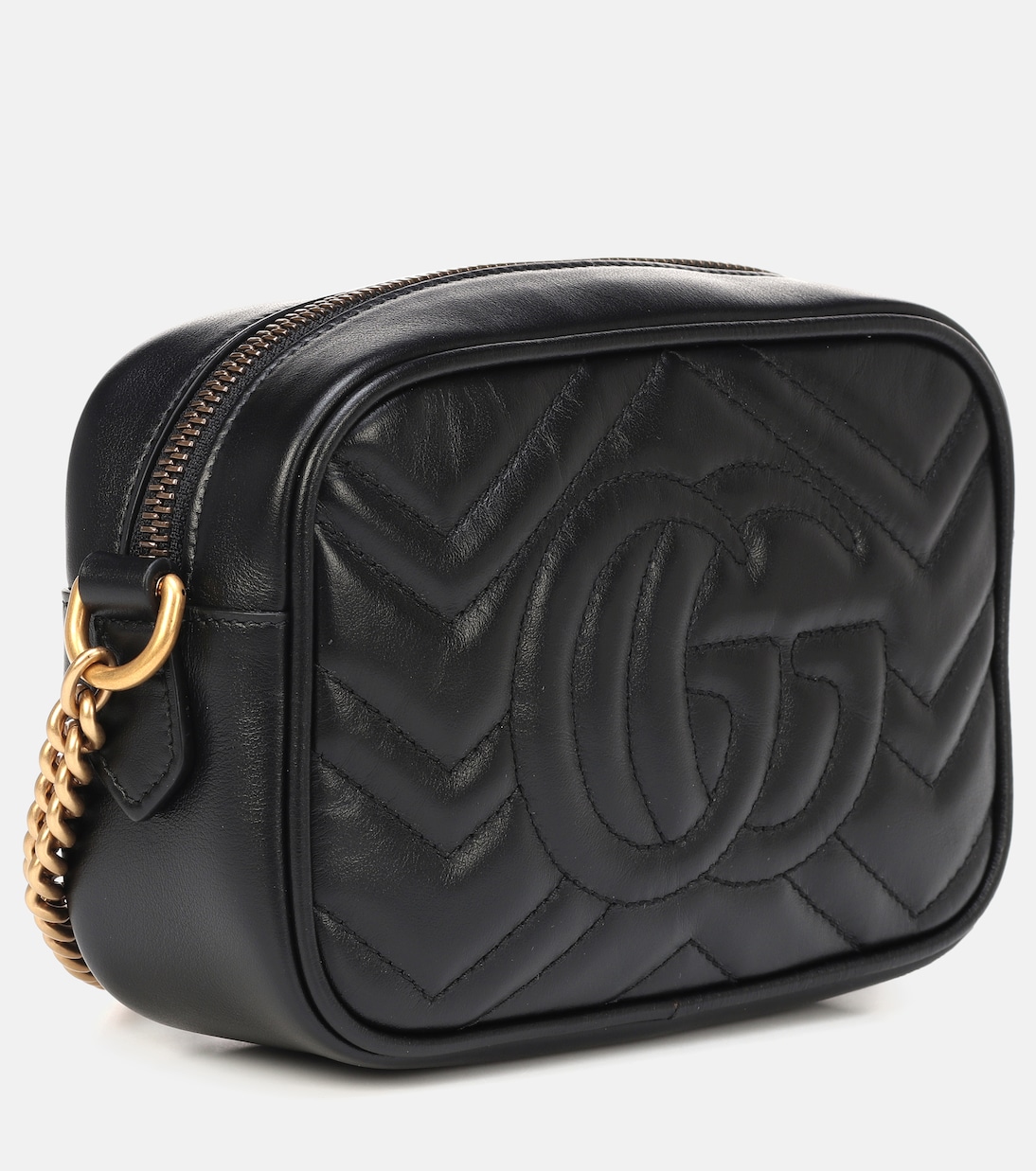 Borsa a tracolla GG Marmont Mini in pelle | Gucci