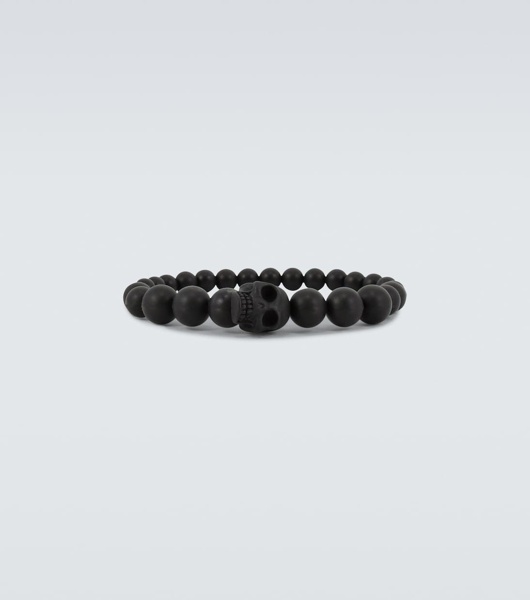 Bracciale Skull con teschio e perline | McQueen