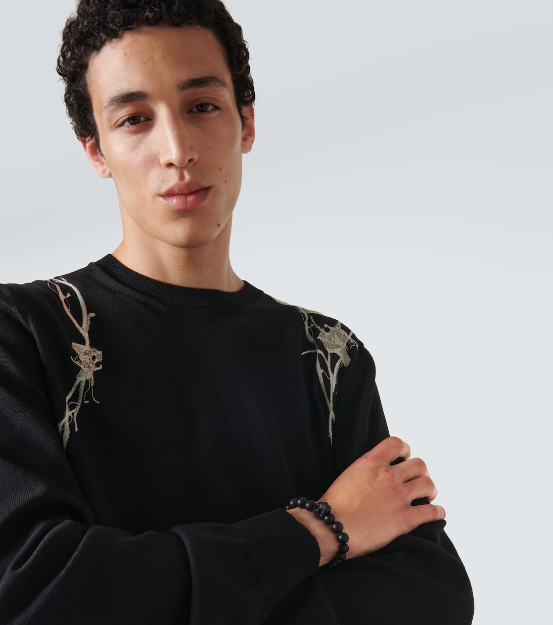 Bracciale Skull con teschio e perline | McQueen