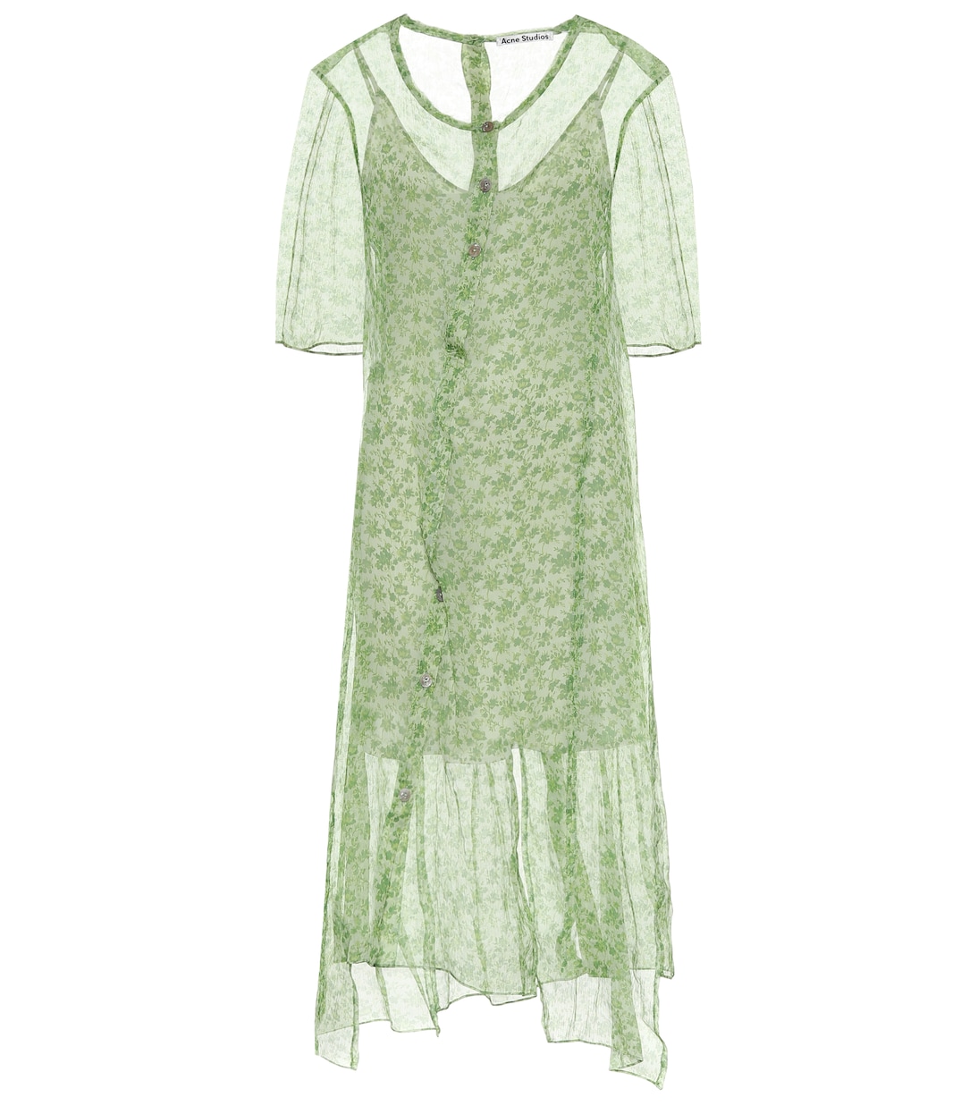 Abito in chiffon di seta | Acne Studios