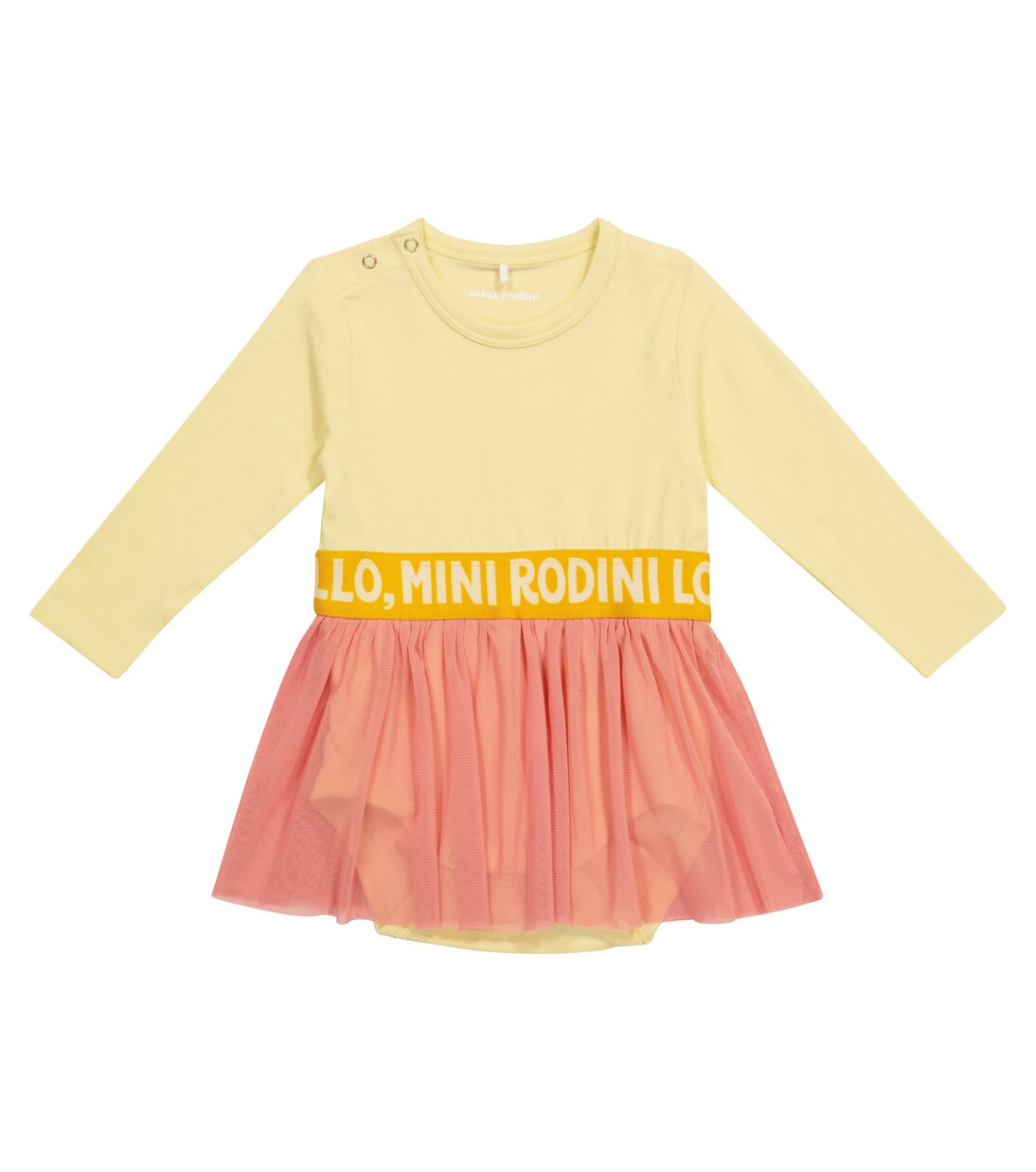 Baby - Abito in cotone e tulle | Mini Rodini