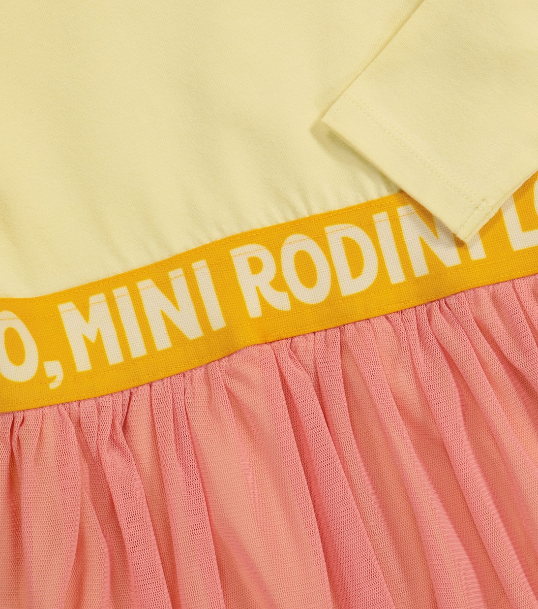 Baby - Abito in cotone e tulle | Mini Rodini