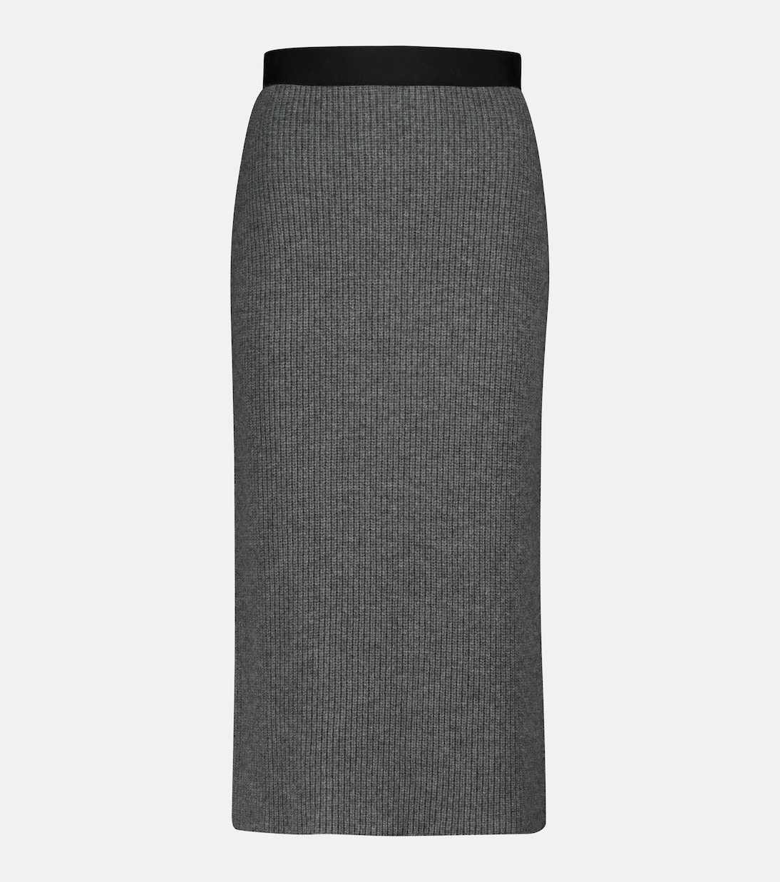 Jupe midi en laine et cachemire | Moncler