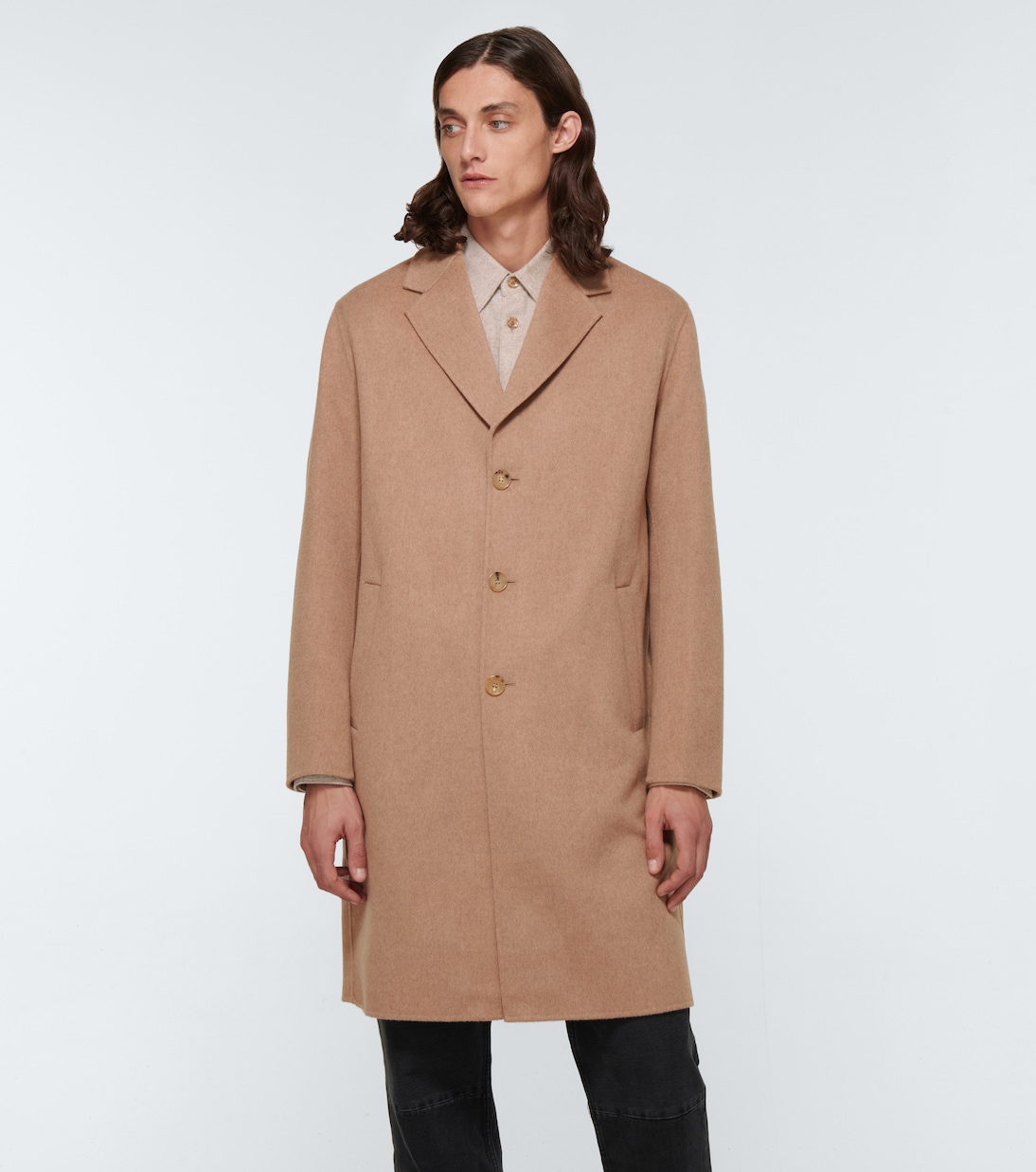 Sobretodo en lana de doble cara | Acne Studios