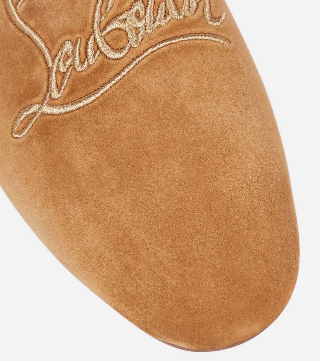 Slippers Navy Coolito Donna in suede | Christian Louboutin