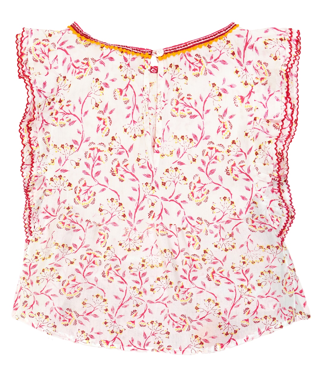 Top Amber con stampa floreale | Poupette St Barth Kids