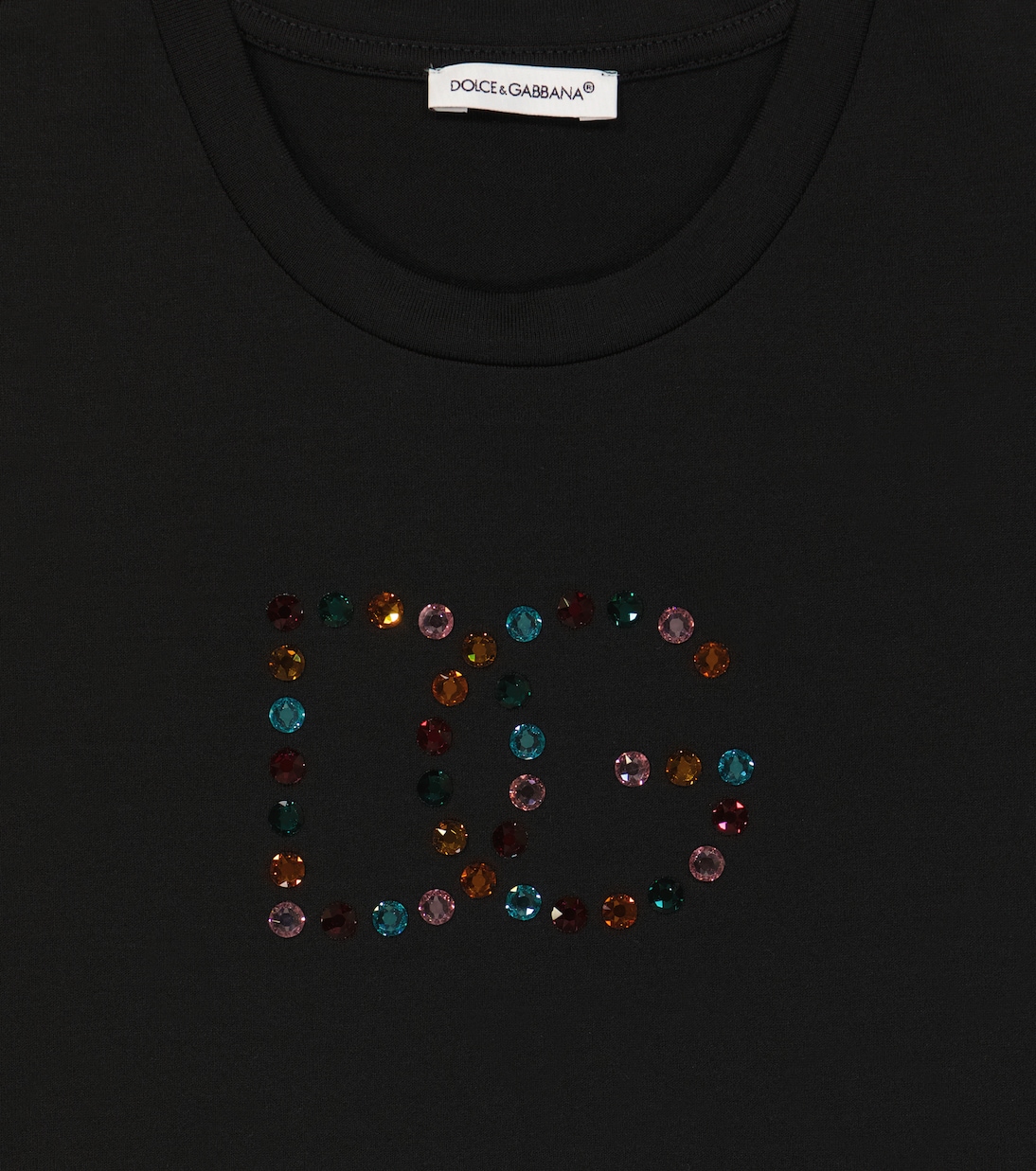 Verziertes T-Shirt aus Baumwolle | Dolce&Gabbana Kids
