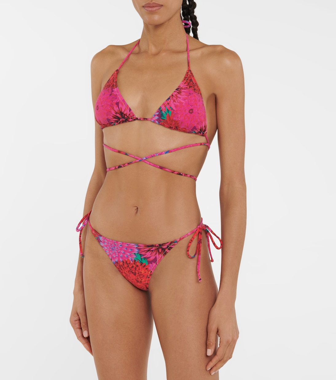 Miami printed bikini top | Reina Olga