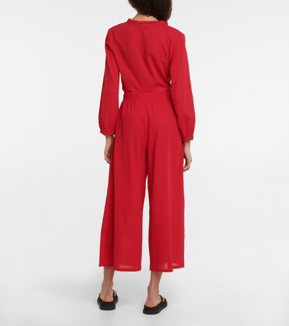 Leisure Hose Simeone aus Baumwoll-Crêpe | Max Mara