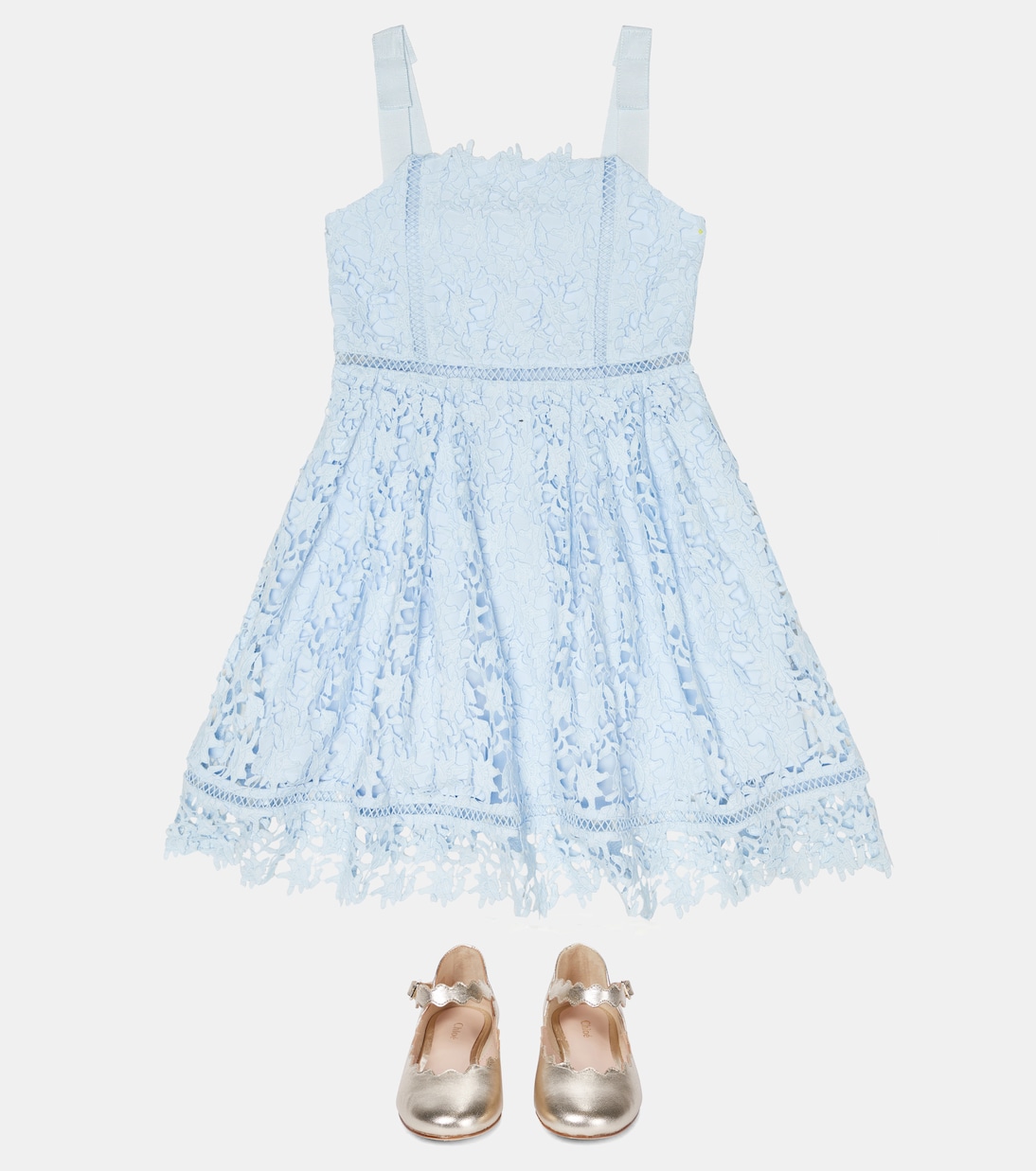 Azalea lace dress | Self-Portrait Kids