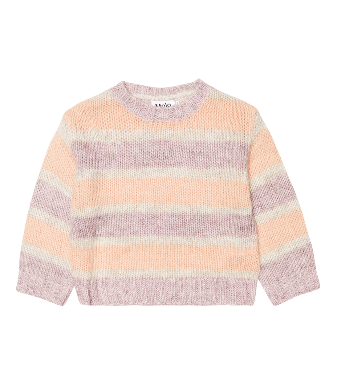 Pull Gertina rayé en laine d'alpaga mélangée | Molo