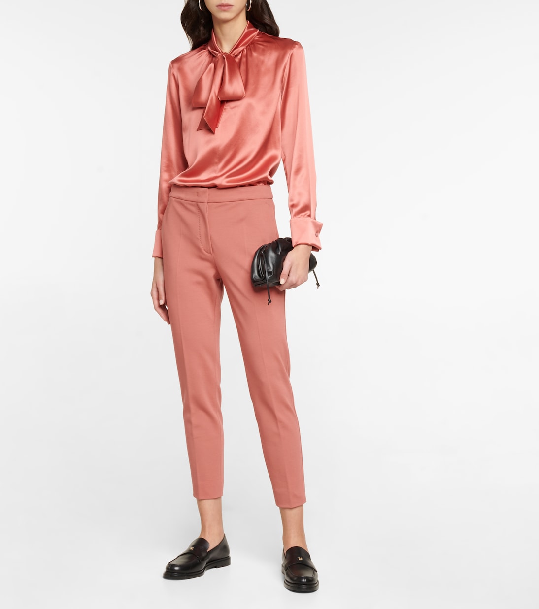 Pantaloni Pegno in jersey a vita alta | Max Mara