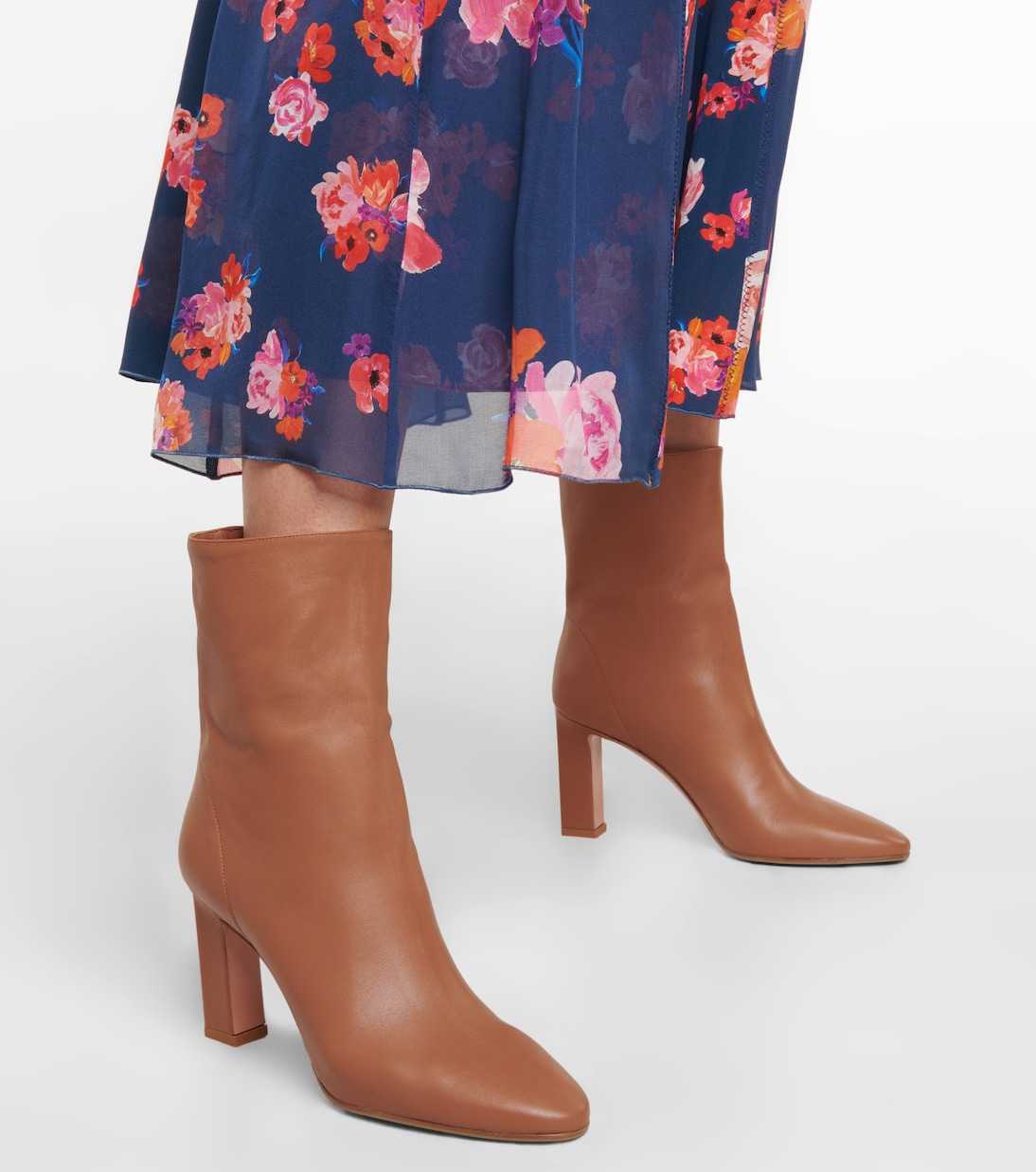 Manzoni leather ankle boots | Aquazzura