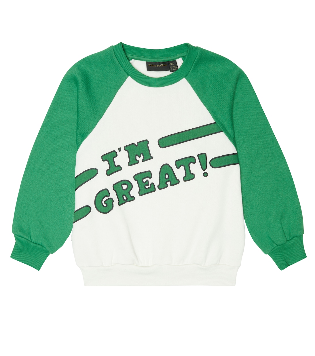 Bedrucktes Sweatshirt aus Baumwolle | Mini Rodini