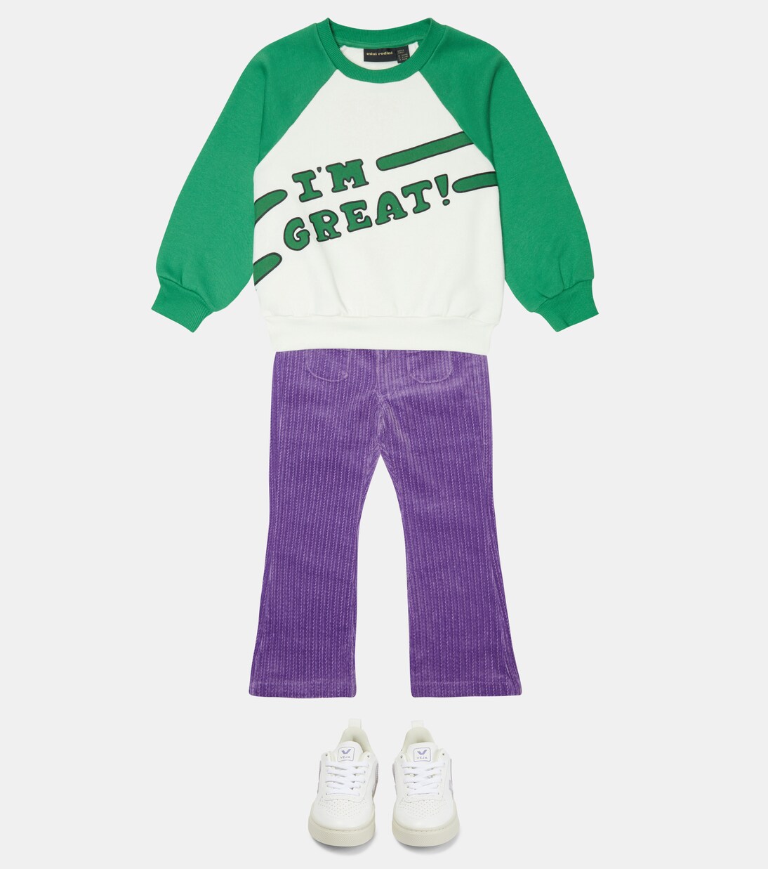 Bedrucktes Sweatshirt aus Baumwolle | Mini Rodini