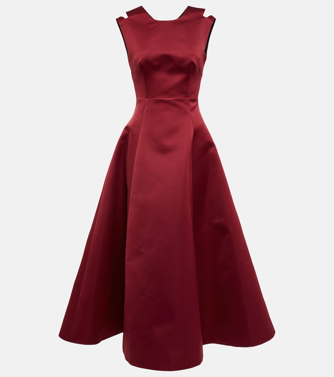 Luz cutout satin midi dress | Emilia Wickstead