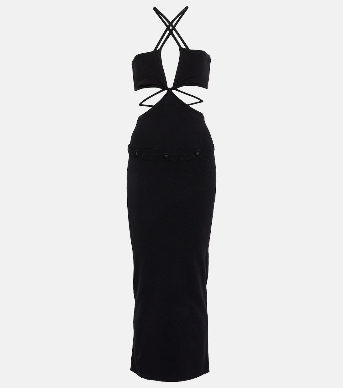 Maxikleid aus Rippstrick | Christopher Esber