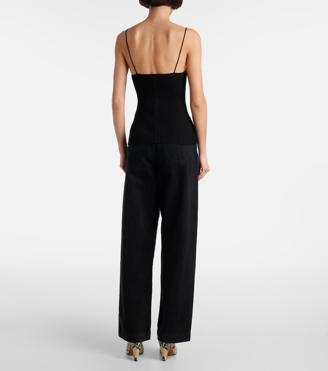 Ziggy ribbed top | Khaite