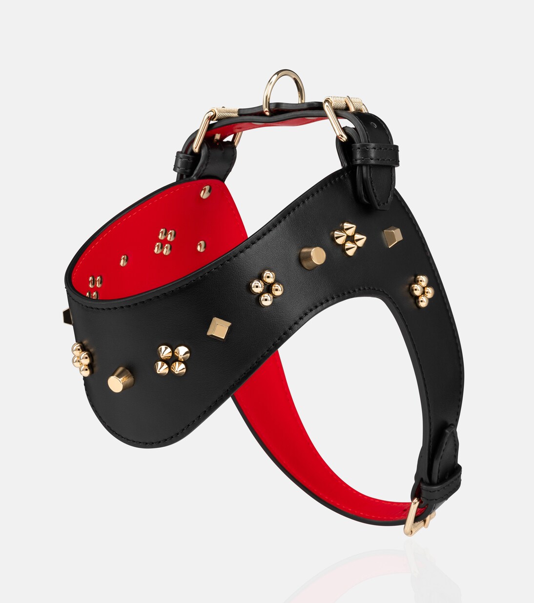 Loubiharness M embellished leather dog harness | Christian Louboutin