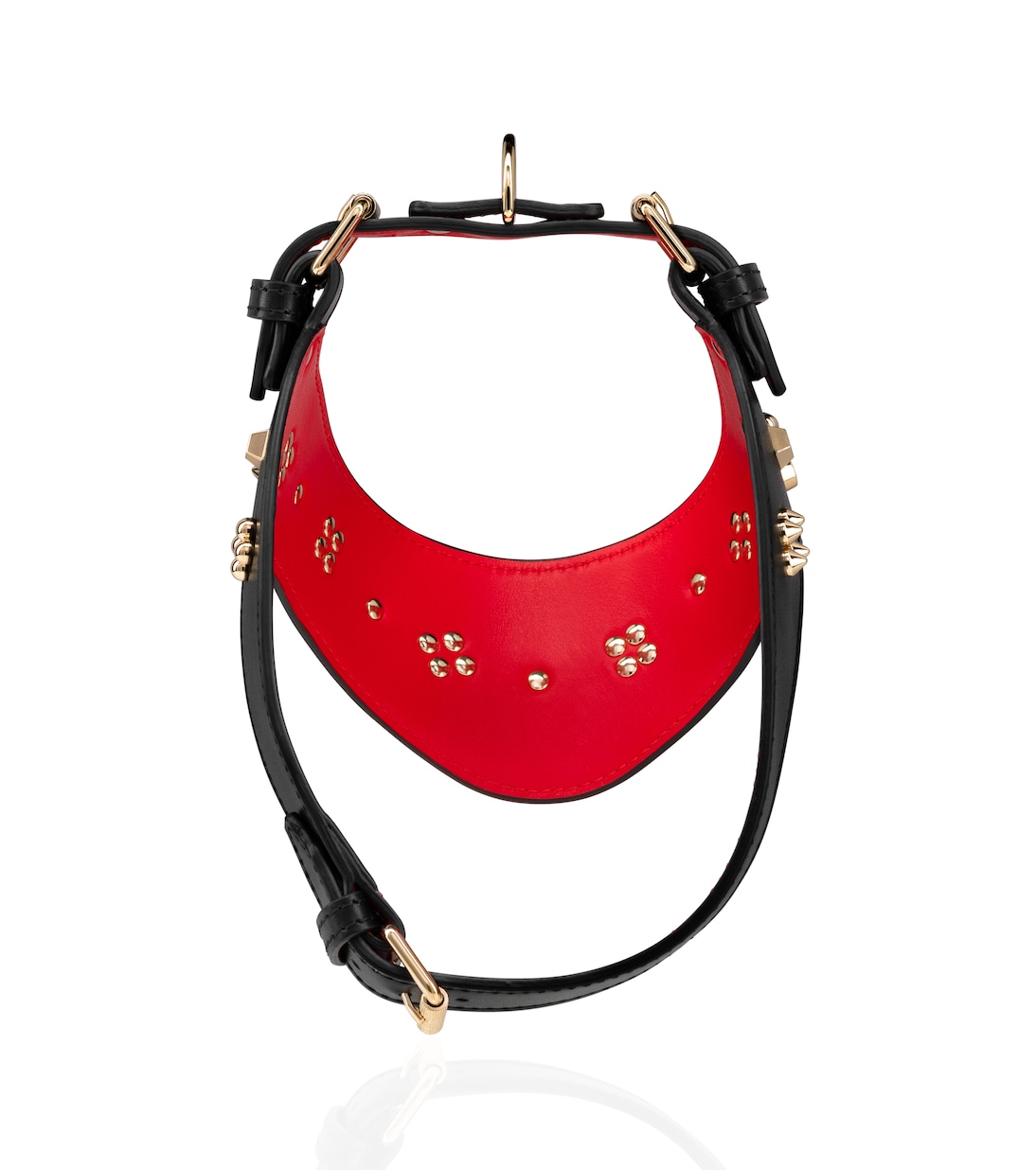 Loubiharness M embellished leather dog harness | Christian Louboutin