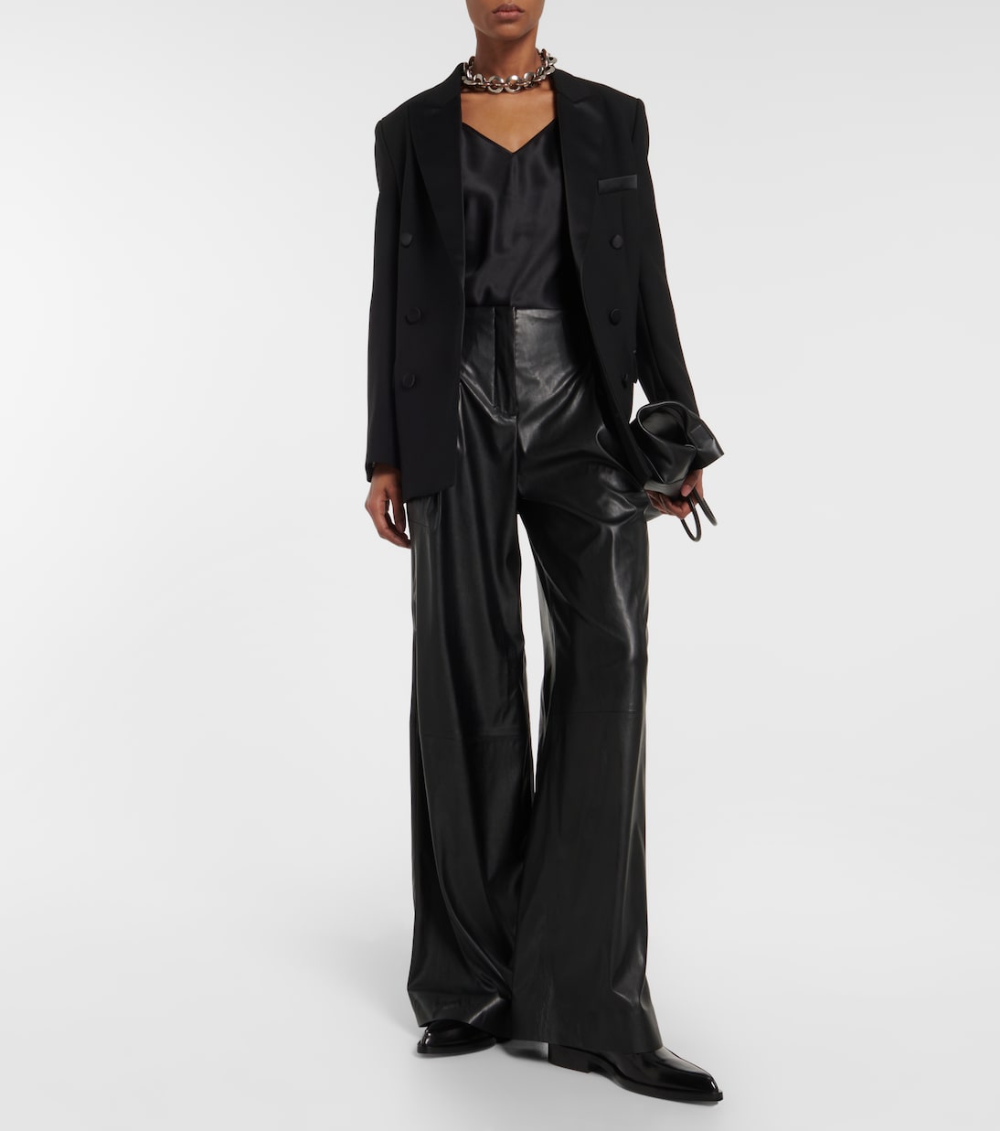 Sleek Comfort faux-leather pants | Dorothee Schumacher