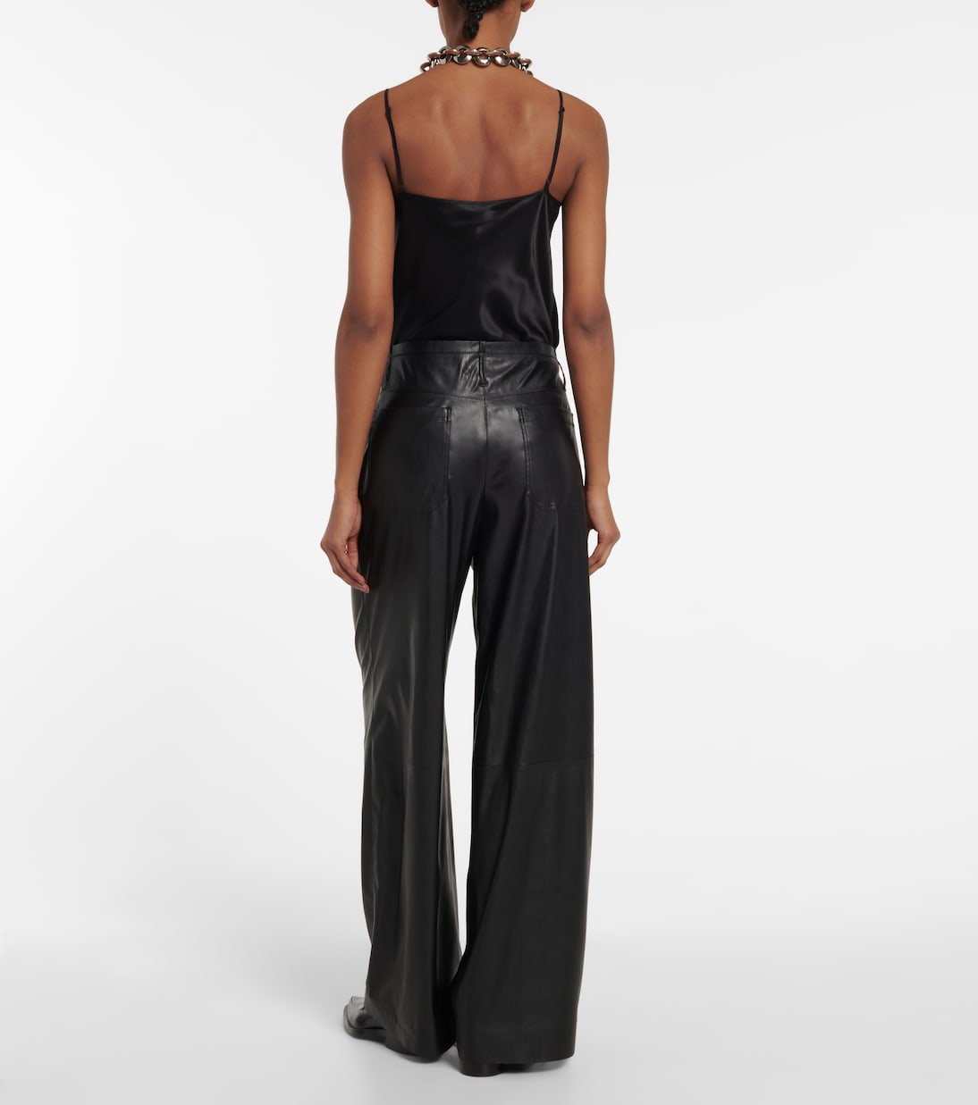 Sleek Comfort faux-leather pants | Dorothee Schumacher