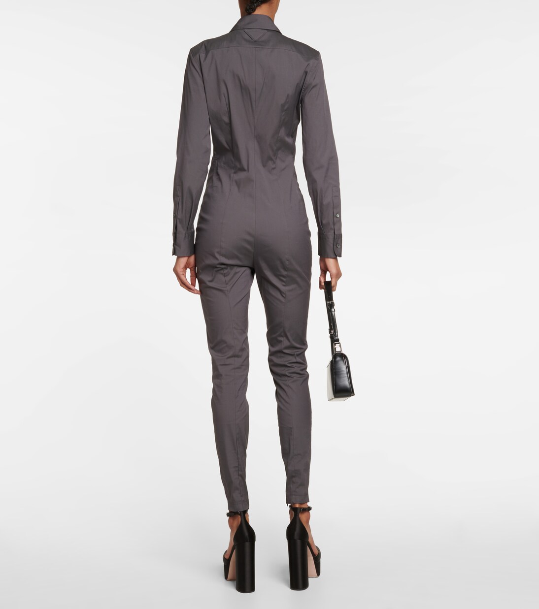 Combi-pantalon en coton mélangé | Prada
