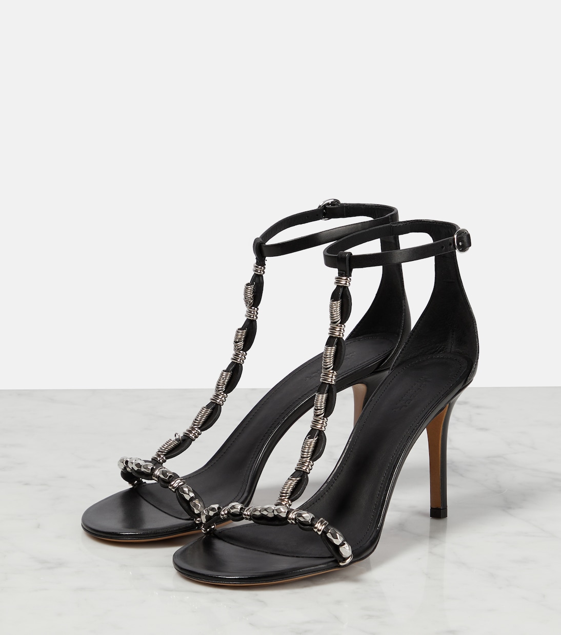 Sandales Einari en cuir à ornements | Isabel Marant