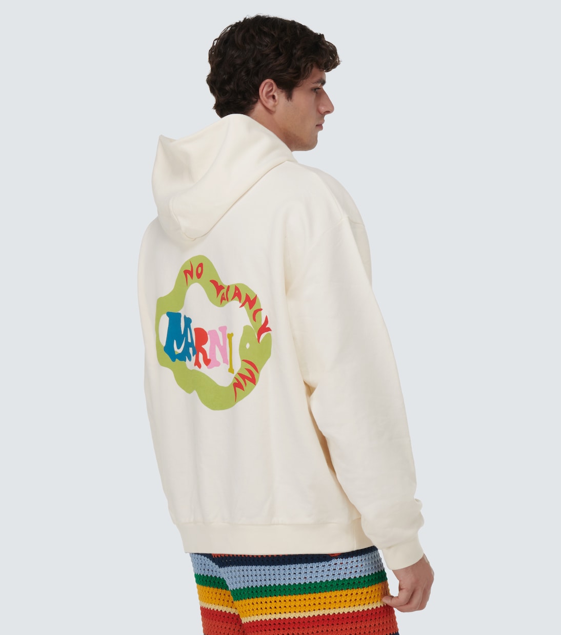 x No Vacancy Inn - Felpa in cotone con cappuccio | Marni