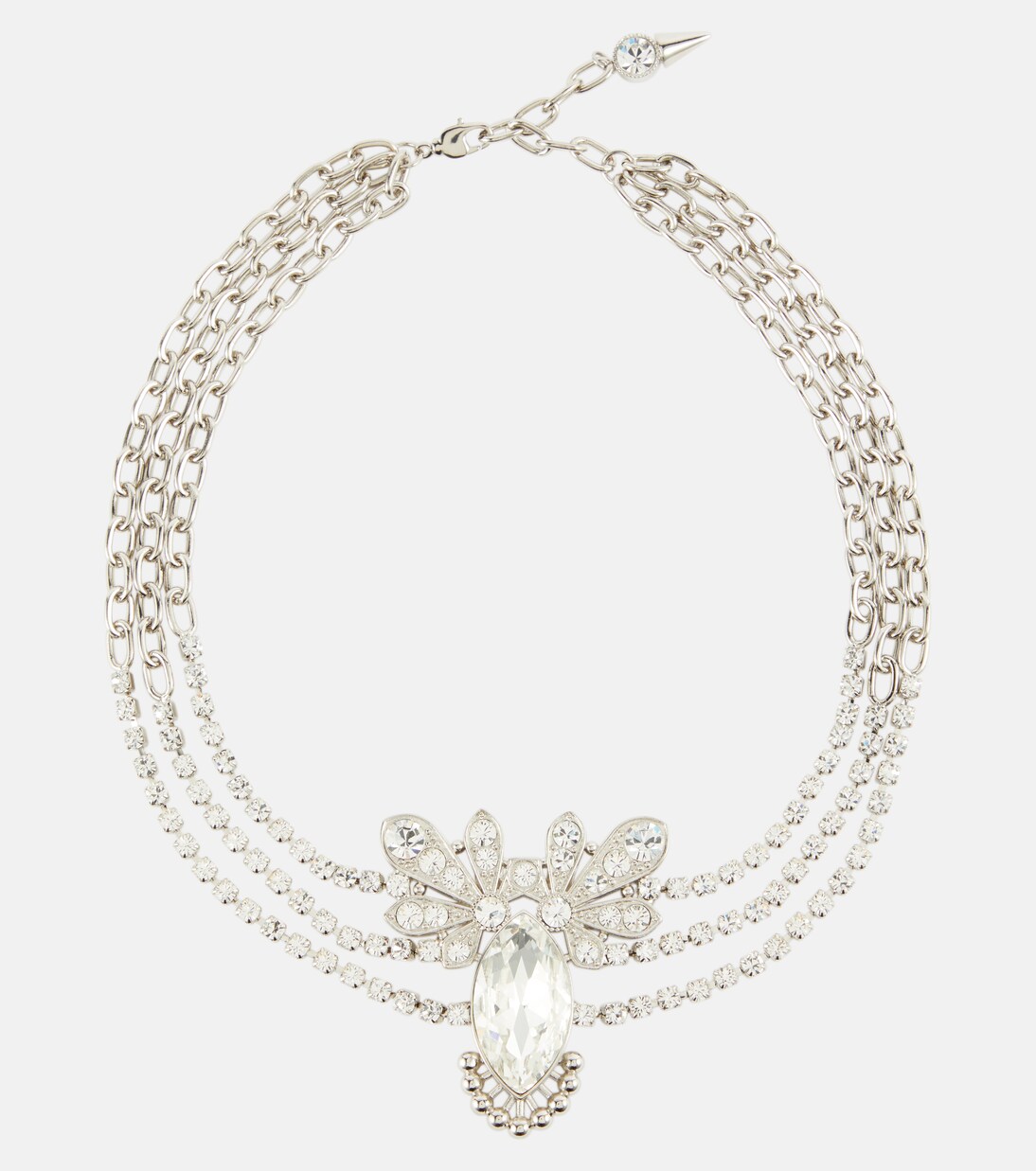 Collana con cristalli | Rabanne