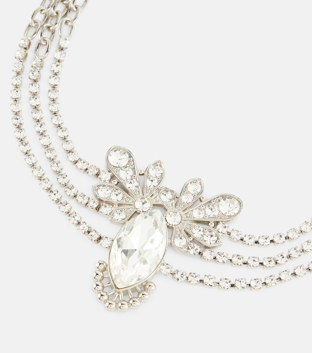Collana con cristalli | Rabanne