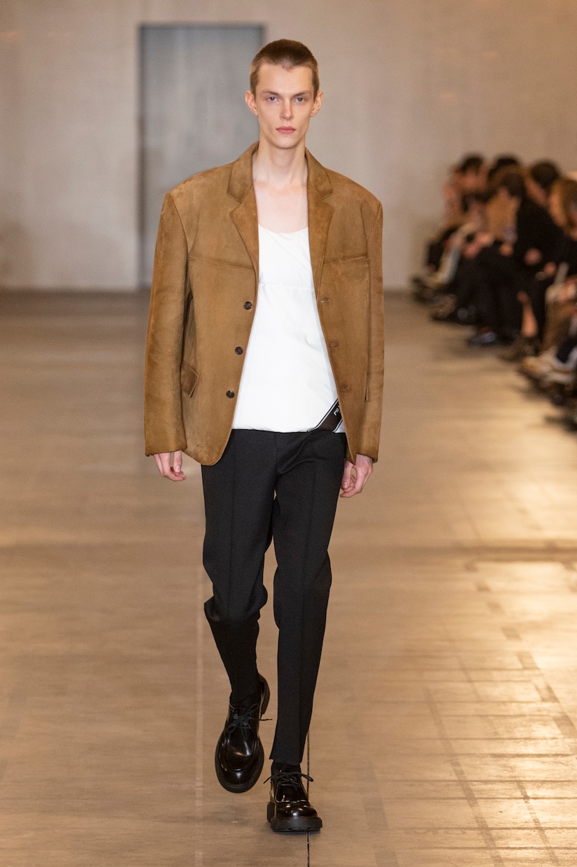 Schmale Hose aus Gabardine | Prada