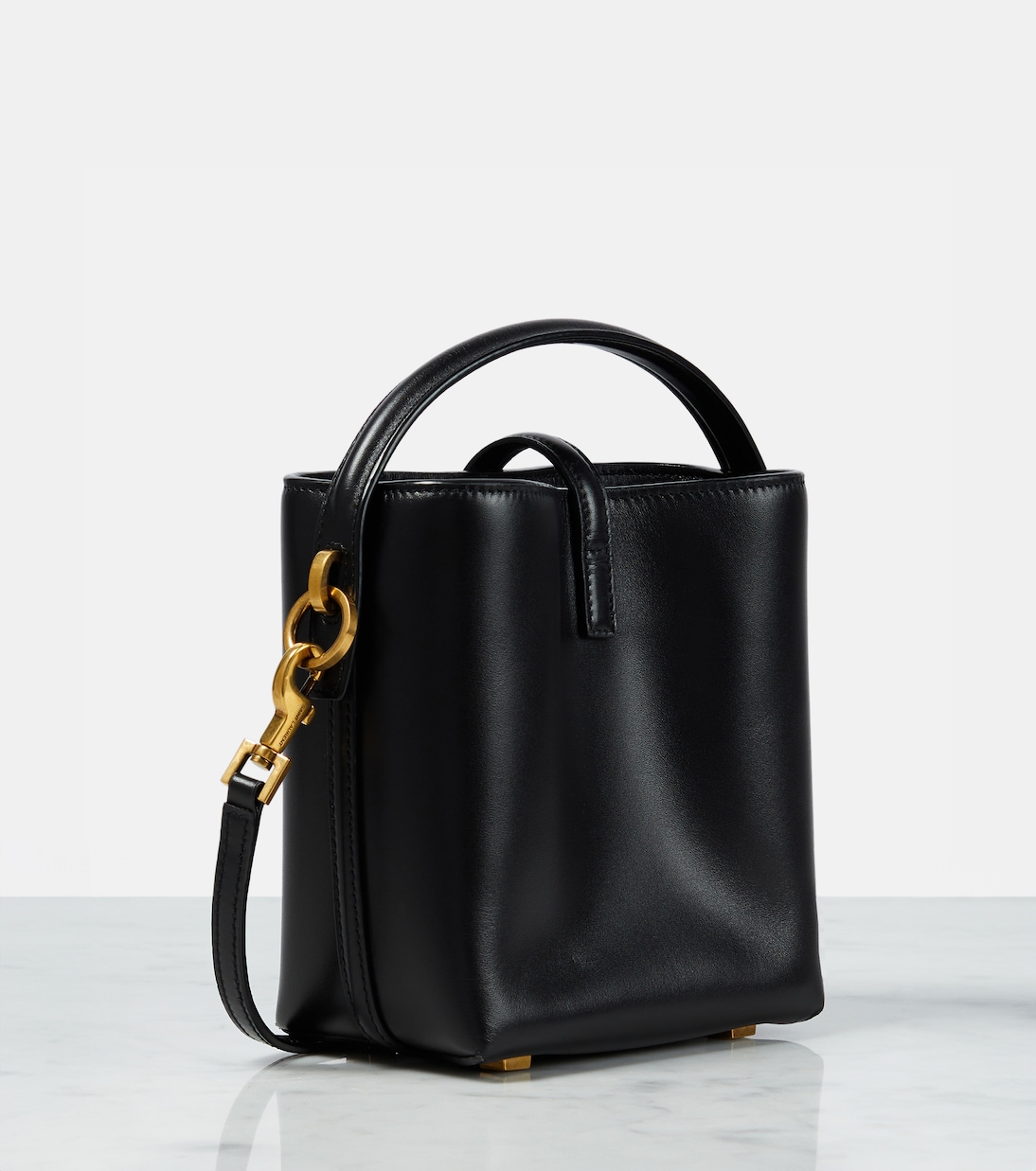Secchiello Le 37 Mini in pelle | Saint Laurent