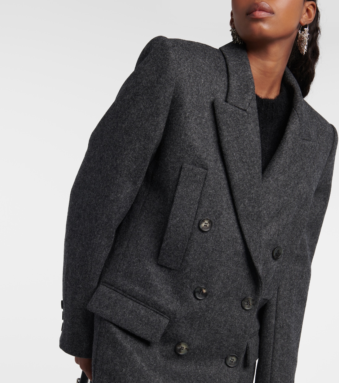 Oversize-Blazer Floyd aus Wolle | Isabel Marant