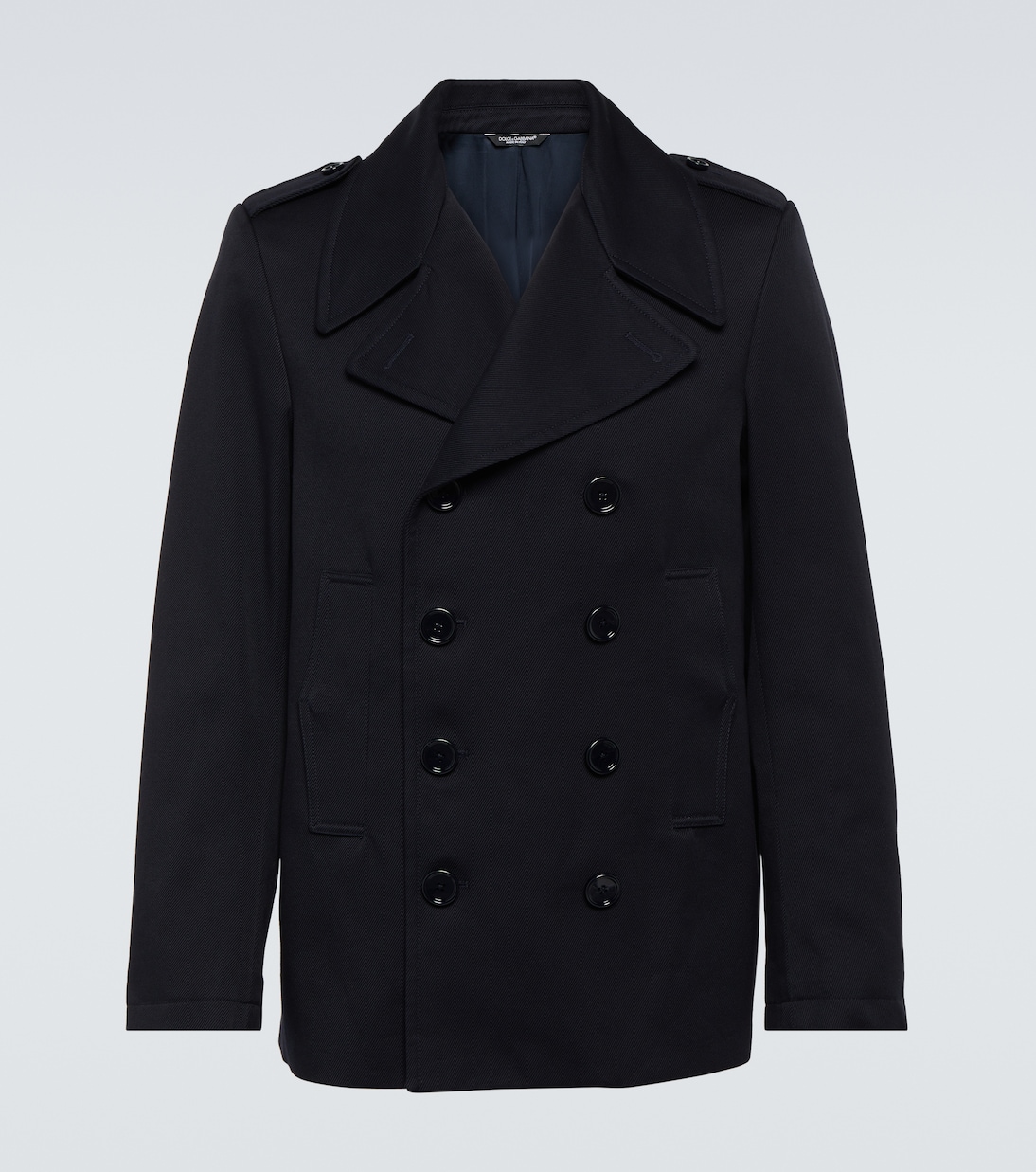 Cotton peacoat online