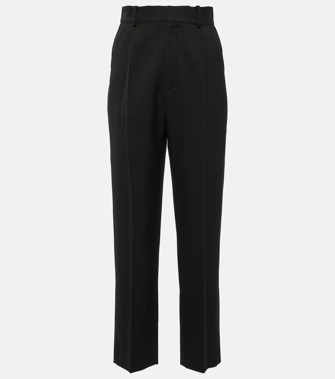 Pantaloni regular in misto lana | Victoria Beckham